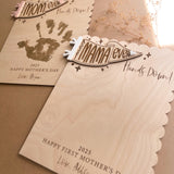 Best Mom Ever Handprint Plaque | Mother's Day Collection