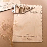 Best Mom Ever Handprint Plaque | Mother's Day Collection