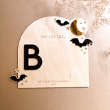 My Little Boo Footprint Keepsake  | Autumn Collection