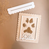 Pet Footprint Keepsake | Gift & Memorial Plaque