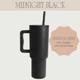 Custom Engraved Tumbler | 40oz Trek Tumbler