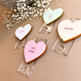 Stanley Candy Heart Topper | 40oz Stanley Quencher