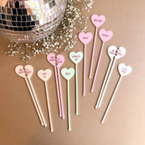 Candy Heart Stir Sticks | Drinkware and Accessories