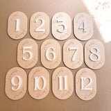 Wooden Months Of Loving You | Milestone Set