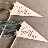 Big Brother / Little Brother Banner Flag | Photo Prop