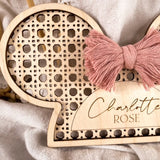 Minnie Cane Name Sign | Boho Decor | The Sign Collection