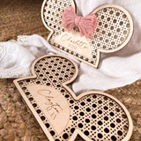 Mickey Cane Name Sign | Boho Decor