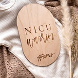 NICU Warrior Plaque | Announcement