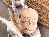 NICU Warrior Plaque | Announcement