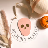 Spooky Season Skull Sign | Autumn Collection