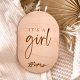 It's A Boy / Girl Plaque | Announcement