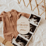 Last Name + Due Date Plaque | Announcement