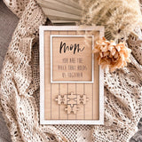 Mother's Day Puzzle Piece Sign | Engrave