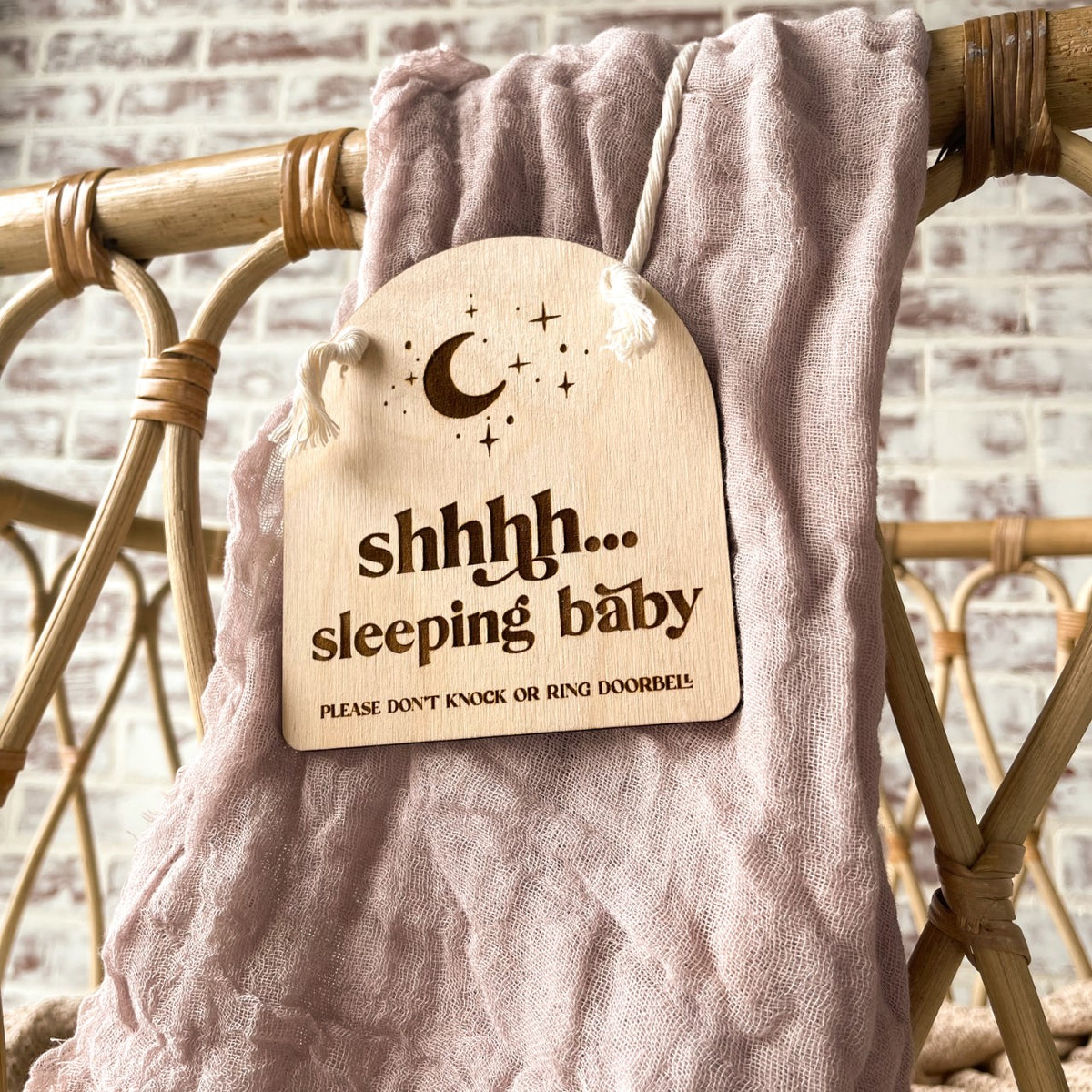 Baby Sleeping Door Hanger