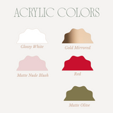 Oval Frame Engraved Drawing Ornament | Christmas Collection