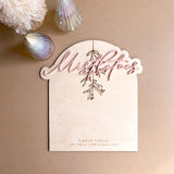 Mistletoes Footprint Keepsake  | Christmas Collection