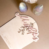 Mistletoes Footprint Keepsake  | Christmas Collection