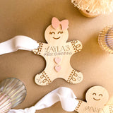 Personalized Gingerbread Man Ornament | Christmas Collection