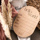 Hello World Fill-Me-In Rounded | Announcement