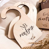Wooden Nursery Closet Dividers | The Frilly Set