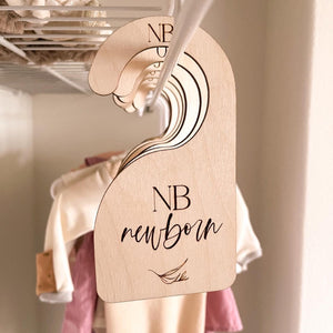 Wooden Nursery Closet Dividers | The Frilly Set